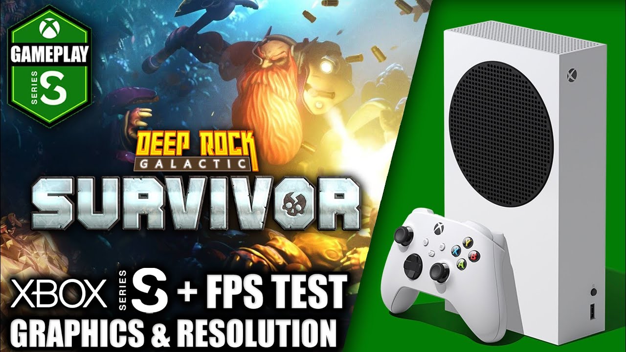 Deep Rock Galactic Survivor - Xbox Series S Gameplay + FPS Test
