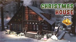 Рождественский дом🎅• Строительство Sims 4 • NO CC