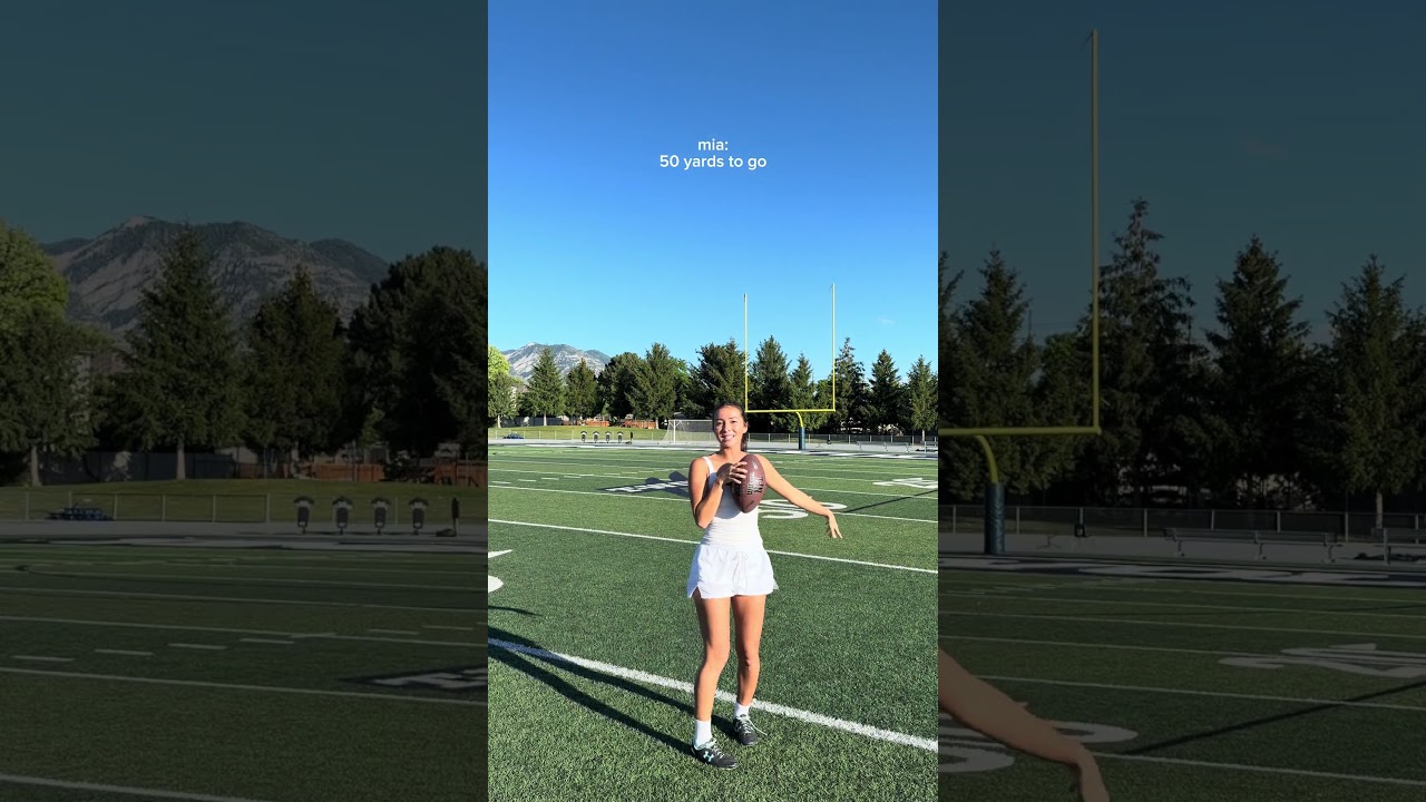 punt, pass, kick challenge vs my GF! #challenge #vlog #football #bfgf