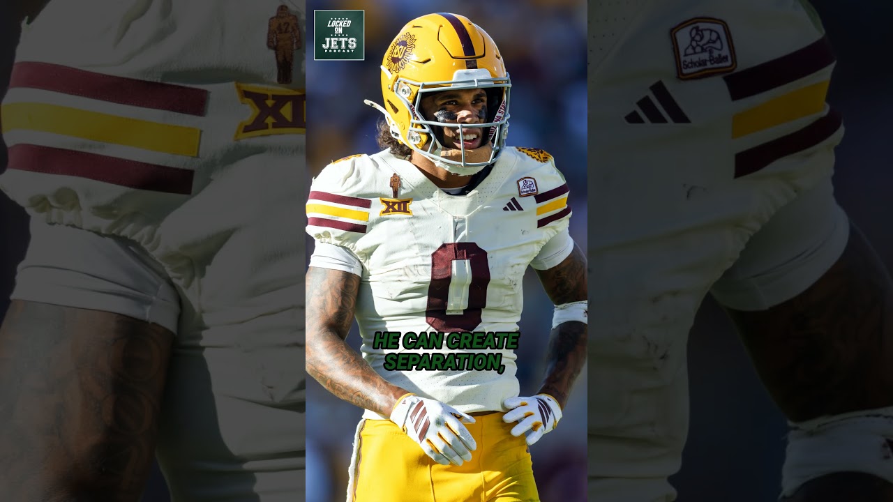 Jets land WR Jordyn Tyson at No.16 in 2026 Locked On Mock #jordyntyson #jets #nfl