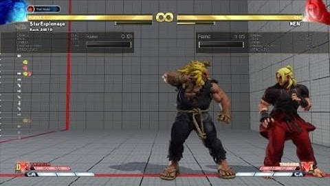 STREET FIGHTER V New Akuma V-Skill 2 Mid Screen Combo