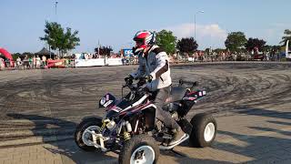 Leo Stunt Quad Freestyle Riding - Leszek Gołaszewski - Gliwice Part1