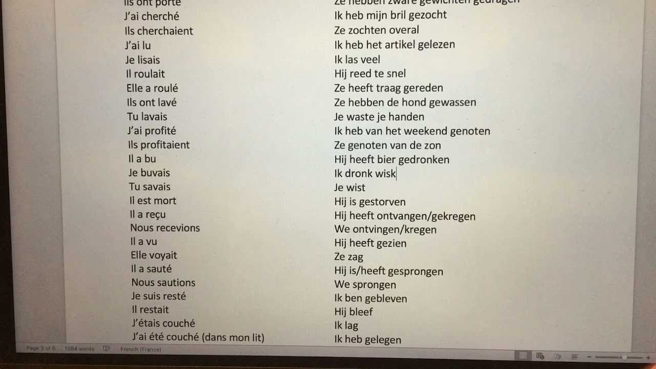 143 Verbes irréguliers en néerlandais: En temps réel avec MsA (14