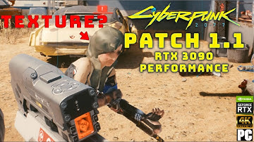 PATCH 1.1 Is this a joke CDPR ? Cyberpunk 2077 Performance test [4K RTX 3090] (READ DESCRIPTION)