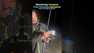 Ranking The Craziest Fishing Casts 🎣#usa