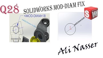 SolidWorks MOD-DIAM Fix