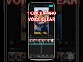 1 CLICK ME KRO VOICE CLEAR 🎙️💯👍#capcutedit #noice #remove #capcuttutorial
