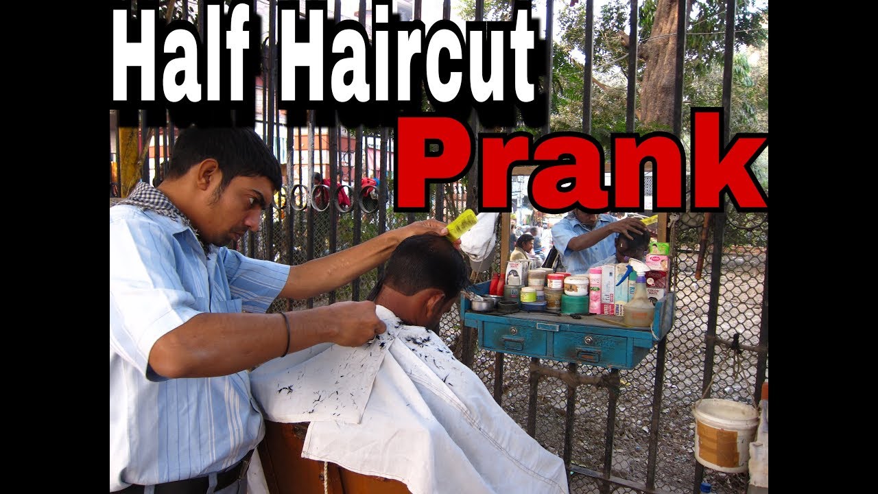 Half Haircut prank kidnaping prank prank gone to cops YouTube
