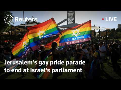LIVE: Jerusalem’s gay pride parade to end at Israel's parliament