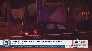 Police: 1 killed in multi-vehicle crash on WIS 19 in Sun Prairie
