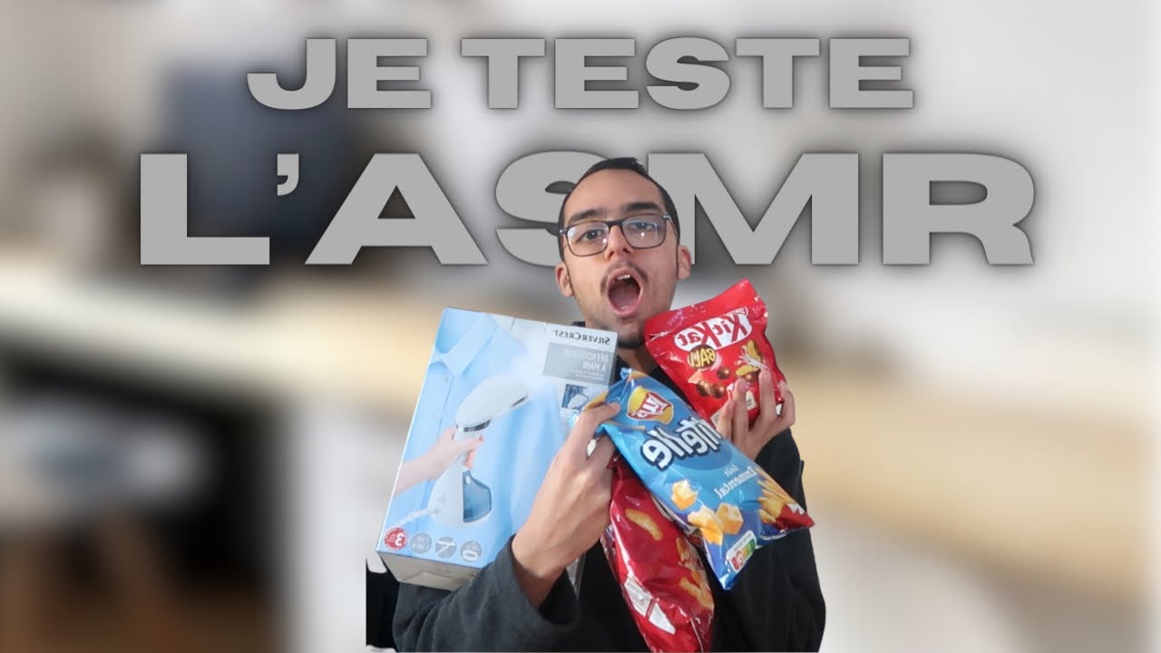 JE TEST L‘ASMR (C‘EST LE PIRE ASMR DE L’HISTOIRE)