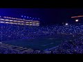 Michigan Football Stadium New Lights at First Night Game [Student Section POV]