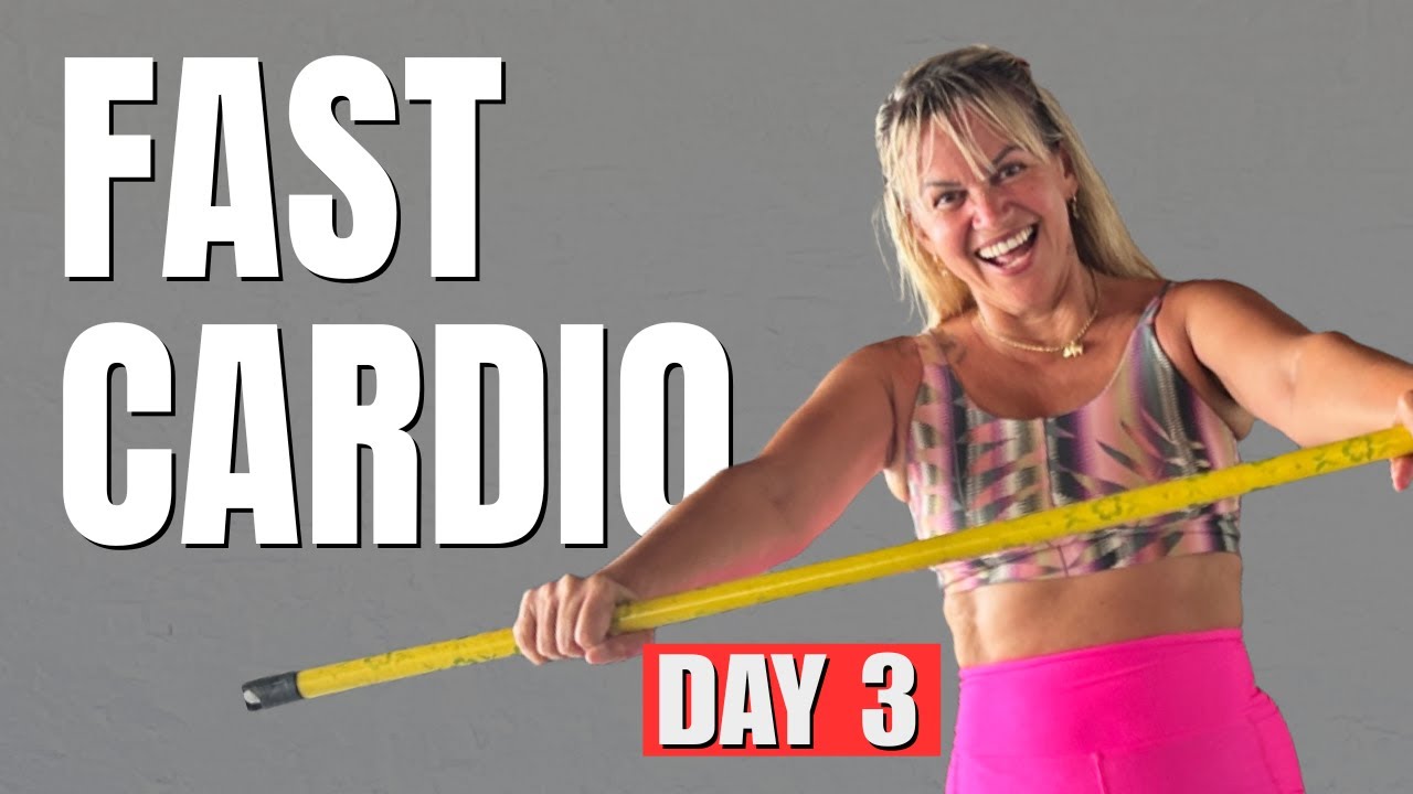 10-DAY CHALLENGE | DAY 3 – FAST CARDIO WITH A BROOMSTICK