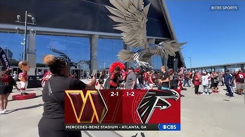 NFL on CBS intro | WSH@ATL | Week 4 | 9/28/2025