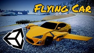 Creating a Flying Car in Unity using Unity's Standard Assets screenshot 4