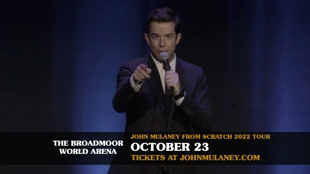 John Mulaney From Scratch Tour coming October 23 YouTube