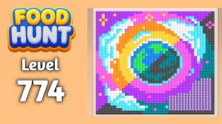 Food Hunt Pixel puzzle level 774 walkthrough solution gameplay 