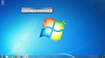 How to record voice using sound recorder program in windows 7