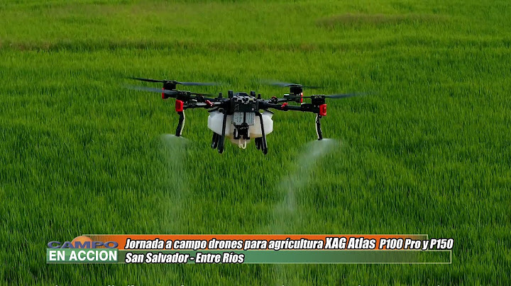 Eficientes y sostenibles, así son los Drones XAG  que sirven al productor -Walter Bianchini