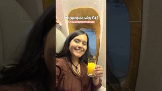 Business class experience #babydevelopment #vlog #newmommyslifestyle #lifeisbutadream #babymilestone