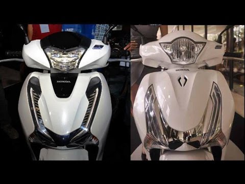 So sánh Honda SH 2017 với Honda SH 2016