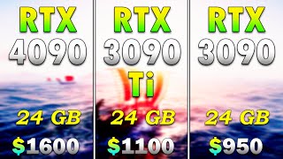 RTX 4090 24GB vs RTX 3090 Ti 24GB vs RTX 3090 24GB | PC Gameplay Benchmark Tested in 1440p and 4K