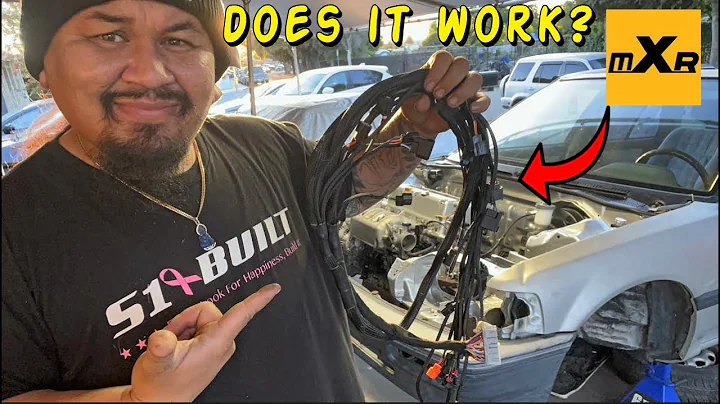 BUDGET AWD BUILD PT11: CHEAP $60 K-series TUCKED Harness | Maxspeedingrods