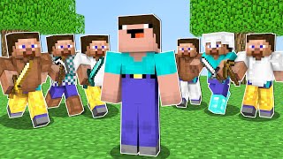 НУБА ОКРУЖИЛИ ПРО ИГРОКИ В МАЙНКРАФТ ! НУБИК ПРОТИВ ТРОЛЛИНГ ЛОВУШКА В MINECRAFT Дак Плей