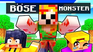 BÖSE MONSTER in meiner Minecraft Stadt! (OMG)