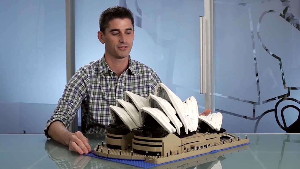 Sydney Opera House LEGO Creator Expert Designer Video YouTube