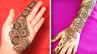 Single Line Mehndi Designs For Eid