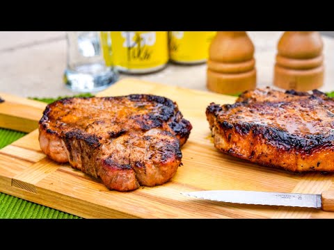 Porterhouse Pork Chops | What's On The Grill? hqdefault