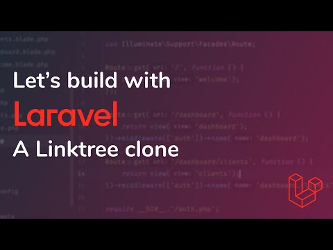 Let's Build with Laravel: A Linktree Clone