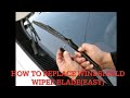 How to change windshield wiper blade in less than a minutediy easy