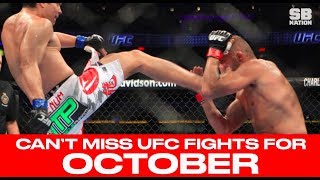 Details UFC schedule: Top 10 must-watch fights for Oct. 2017 Update