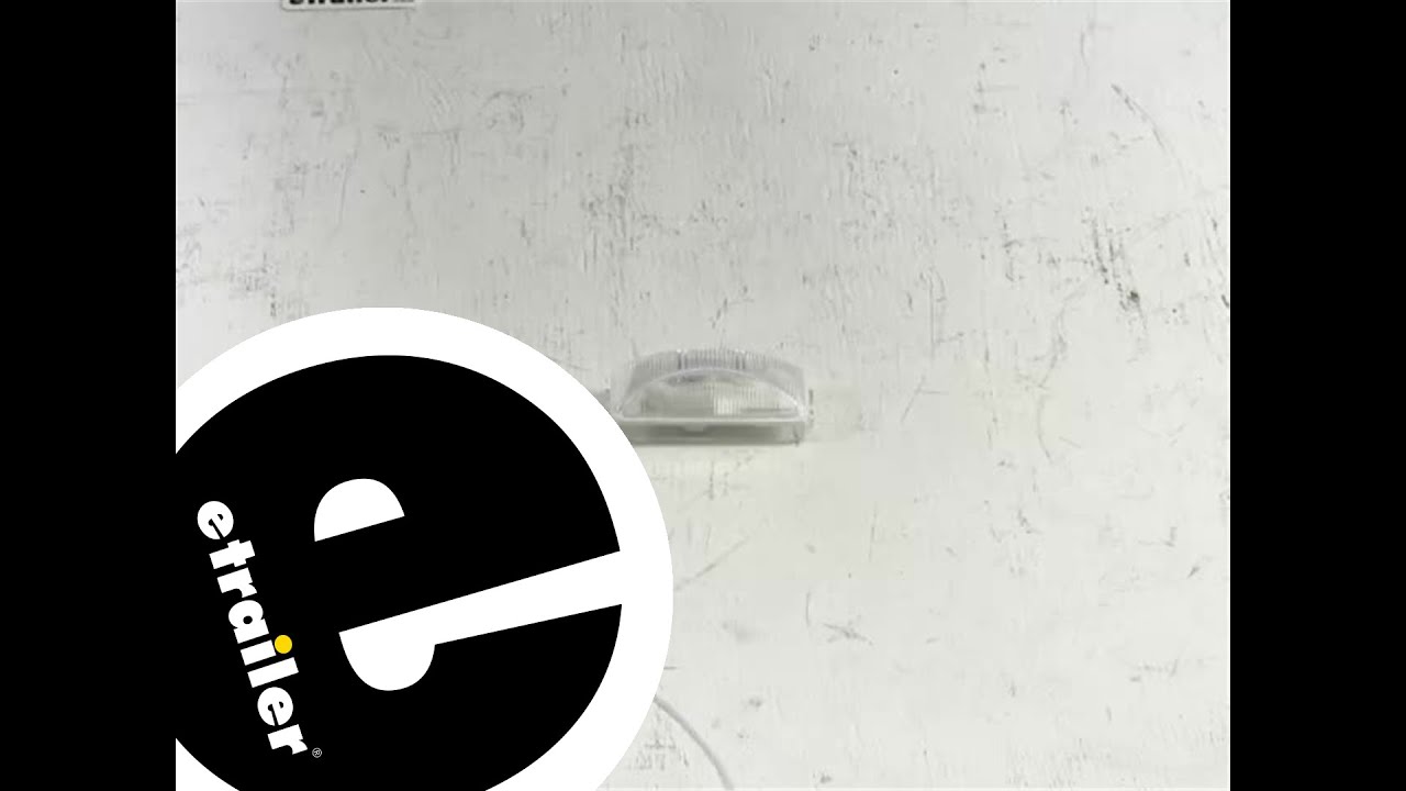 etrailer | A Closer Look at the Mini Trailer License Plate Light