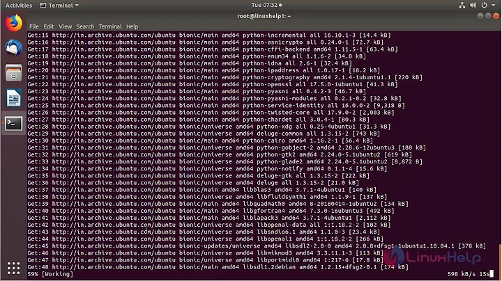How to install Deluge 1.3.15 on Ubuntu 18.04