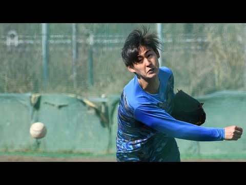 石井翔選手ブルペン