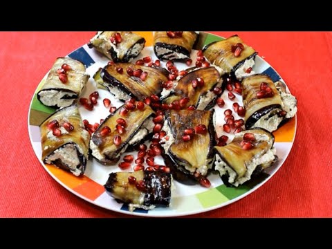 БАКЛАЖАНЫ с ОРЕХАМИ по грузински.  Лучший рецепт.