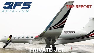 TRIP REPORT | NetJets - Gulfstream G550 - Rome (CIA) to White Plains (HPN)