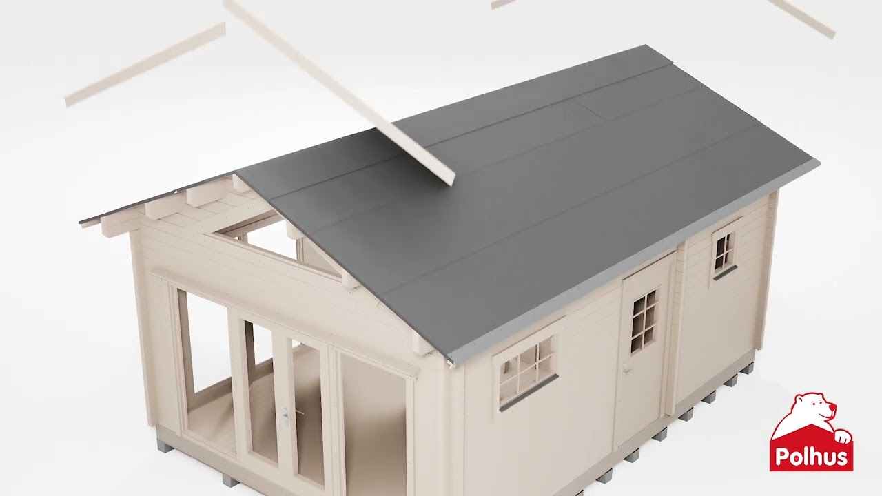 How to lay the roofing felt and underlay Polhus Roofing Felt Pack
