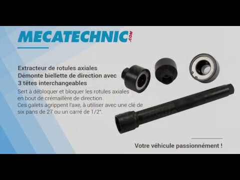 EXTRACTEUR ARRACHE ROTULES AXIALES DE CREMAILLERE