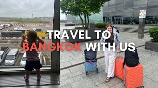 30 HOUR TRAVEL JOURNEY WITH MY TODDLER TO BANGKOK! | South East Asia Travel Vlogs