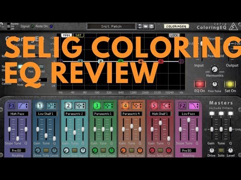 Selig ColoringEQ Review and Selig ColoringEQ Demos