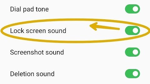 Lock screen sound oppo A96, how to use screen lock sound oppo a96 phone