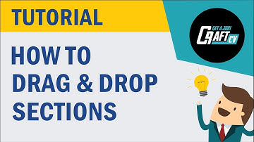 CV / Resume Builder - Drag & Drop Sections - Tutorial