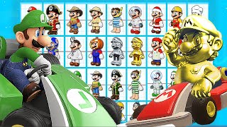 Mario Kart Live Home Circuit All Characters Unlocked and Golden Mario, Golden Luigi + More