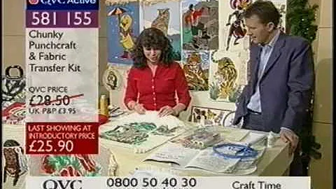 Andrea Webster Punch Needle embroidery demonstration
