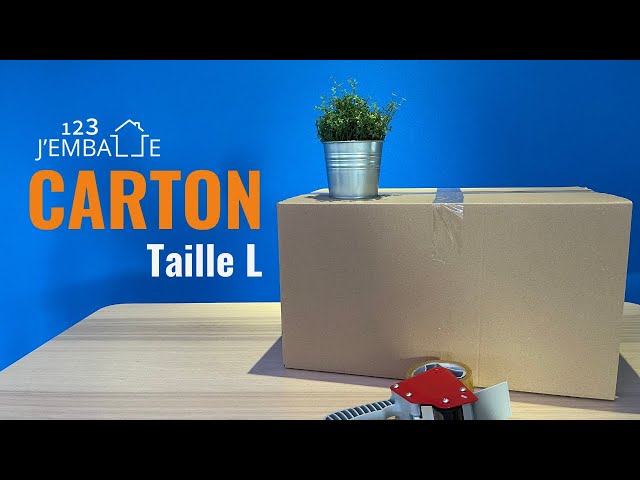 Guide pour choisir ses cartons de déménagement - 123jemballe