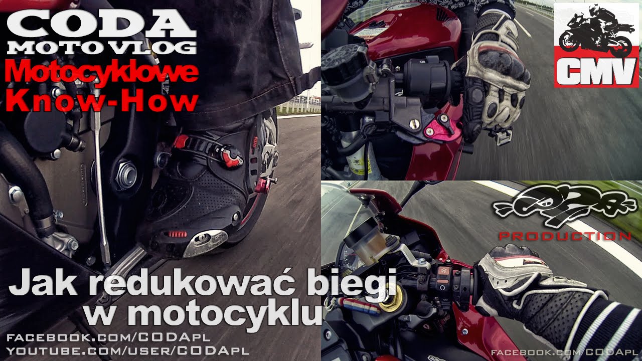 Jak Zmieniać Biegi W Motocyklu (Bez I Ze Sprzęgłem W Górę) - Coda Motovlog - Youtube